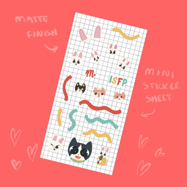 Stray Kids Deco Stickersheet | Lee Know Leebit