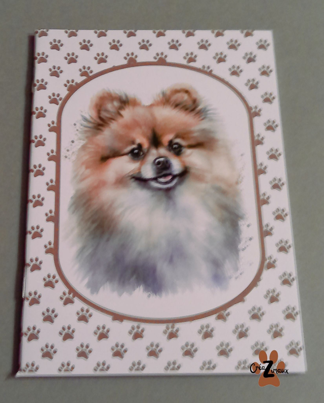 Carnet de note Spitz allemand