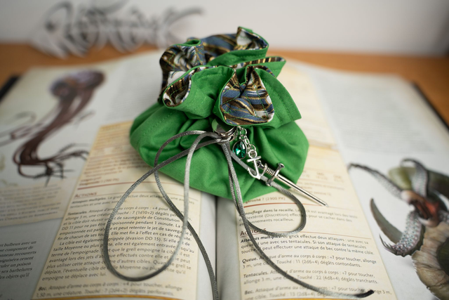 Eldritch blast - Fjord inspired dice bag