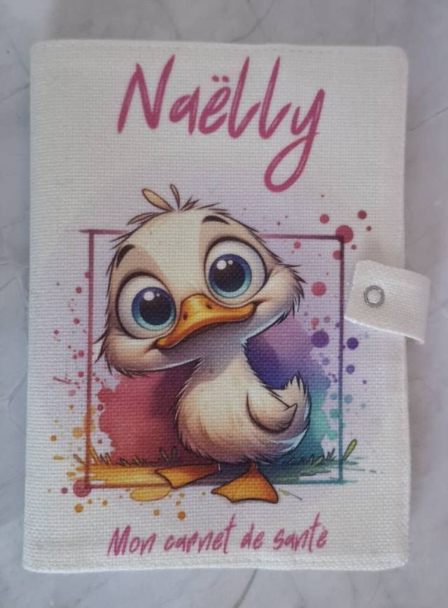 Protège carnet de santé Canard