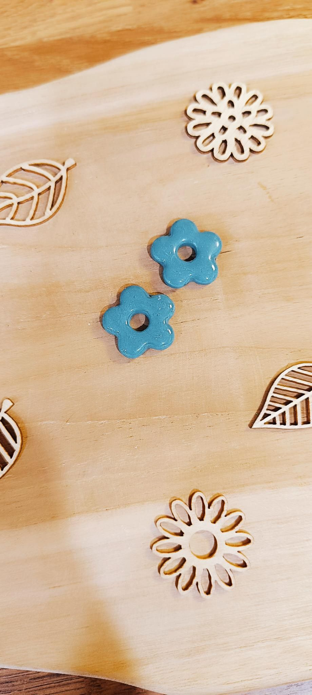 Pampilles - Bleu canard