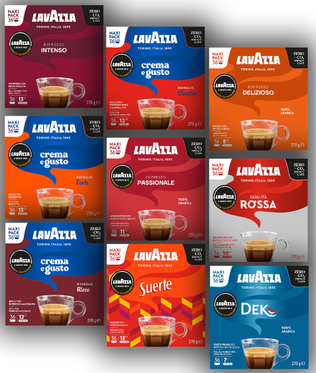 lavazza master 216 capsule
