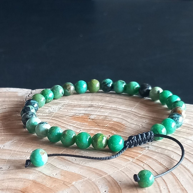 Bracelet ajustable en Variscite