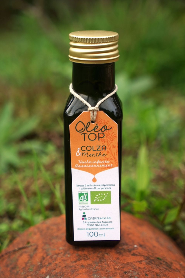HUILE COLZA/MENTHE