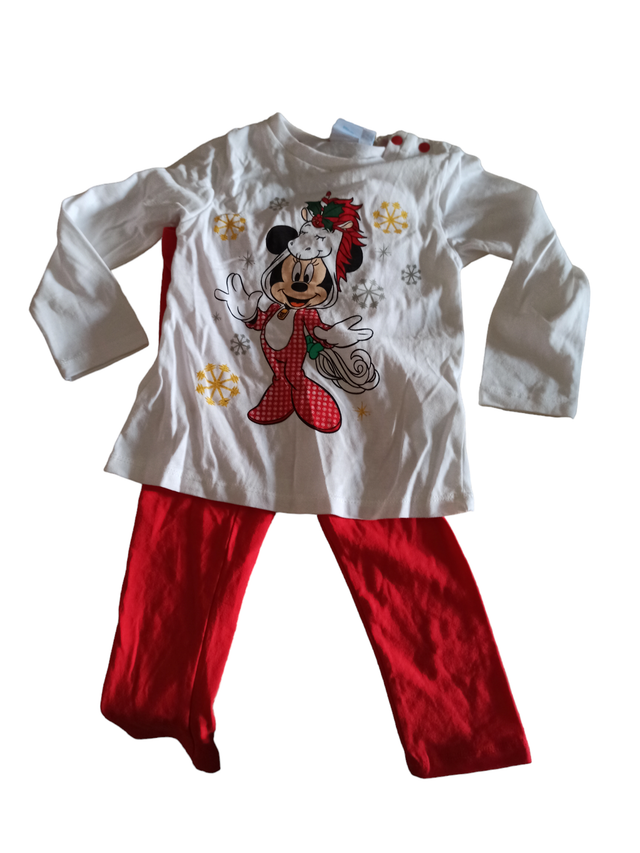 Ensemble legging + tee-shirt 24 mois (Mickey) 