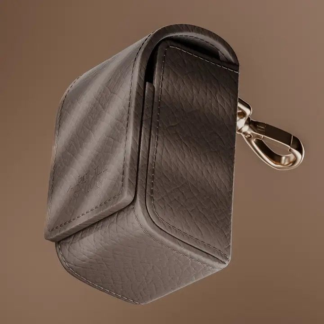 By Teddy Studio Poop Bag Holder - Hazelnut