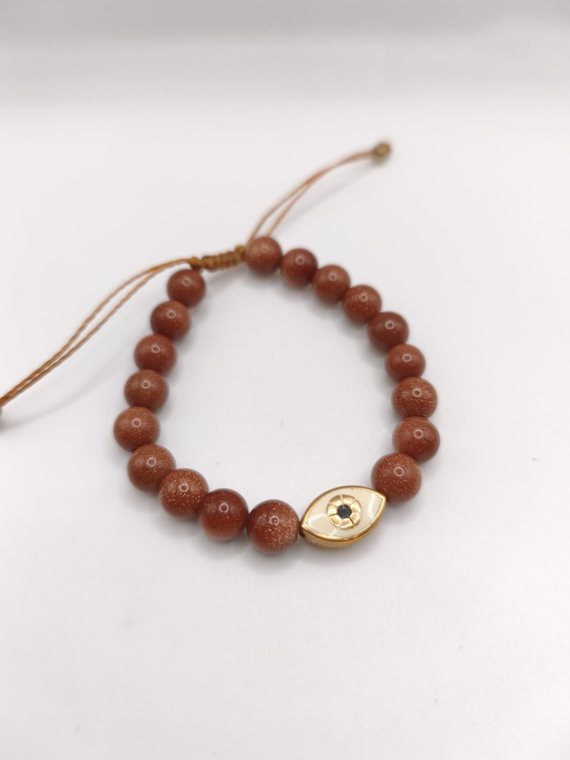 Bracelet pierre de sable 