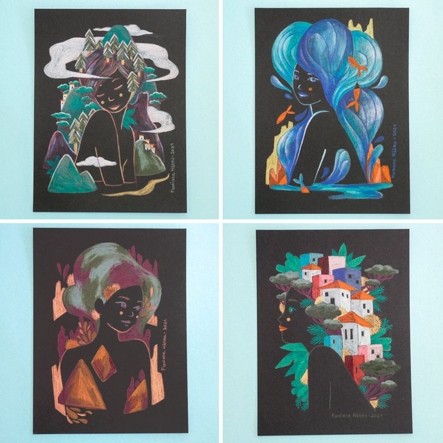 TENERIFE // voyage, mini originaux A5 (01 à 04)