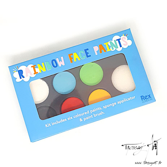 REX LONDON - PEINTURE VISAGE MAQUILLAGE - RE009