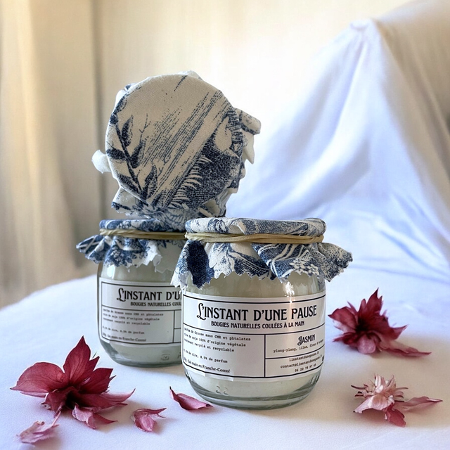 Bougie parfumée - Jasmin