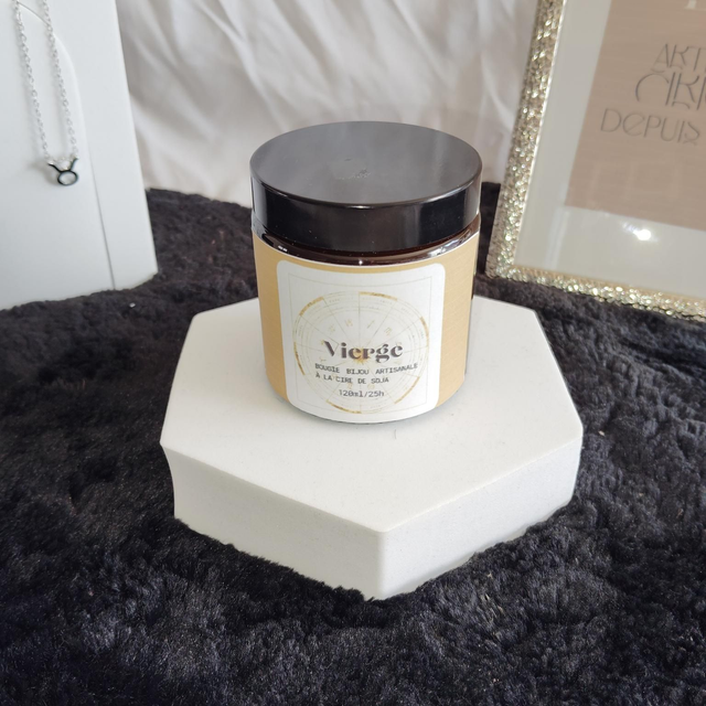Bougie bijou astrologique