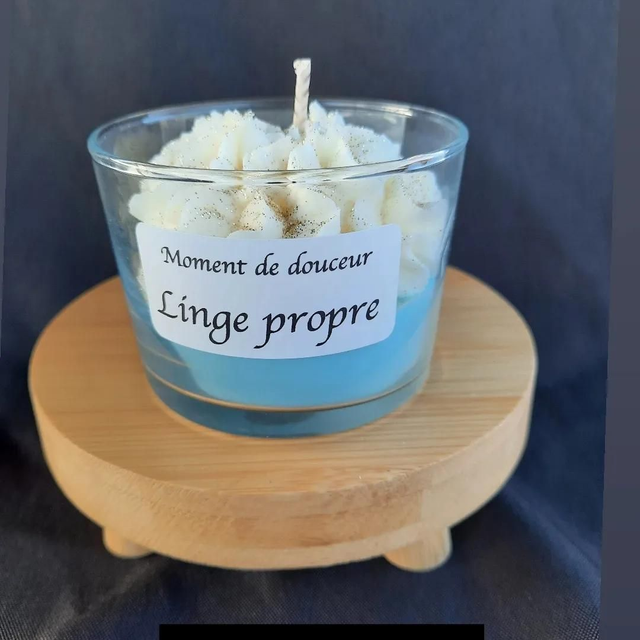 Bougie 12h Linge propre 