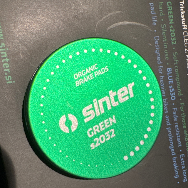 Bremsbelag green