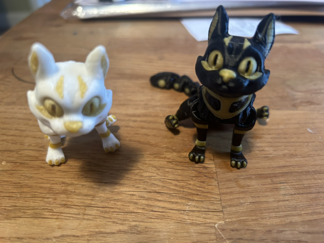 Bastet Cat - Articulated.