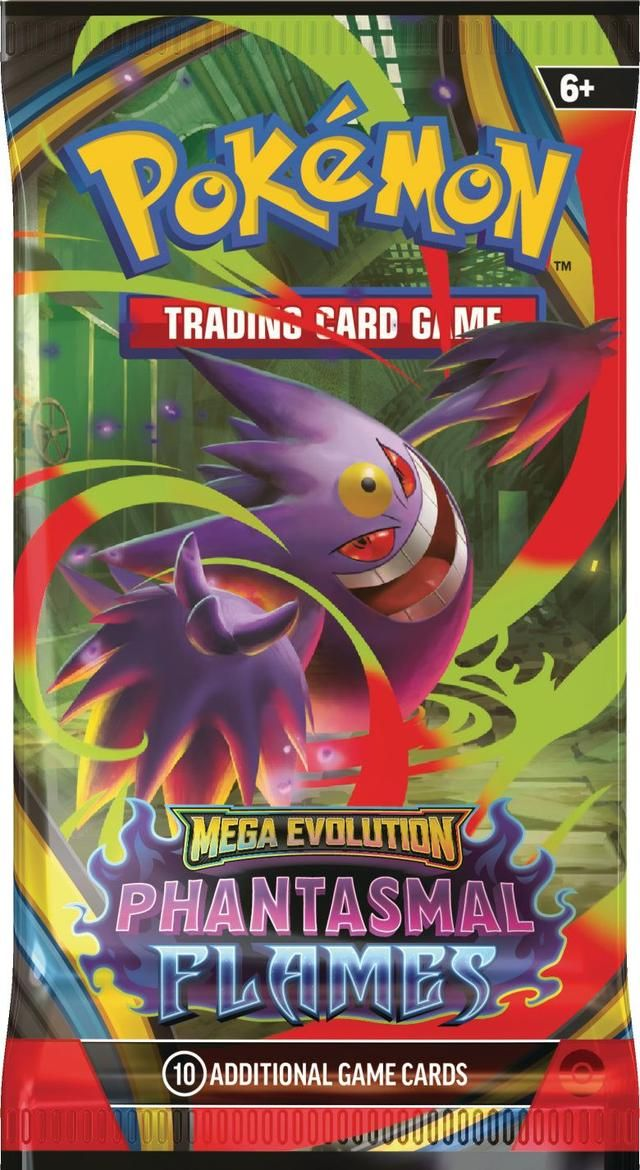 Pokémon TCG Mega Evolution: Phantasmal Flames - Booster Pack