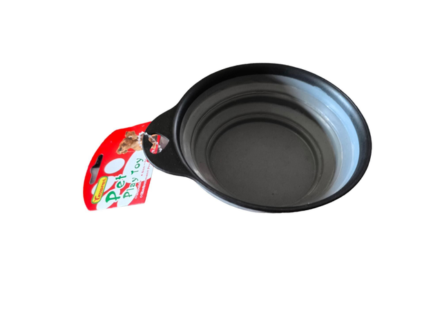 Gamelle pliable pour animaux en silicone