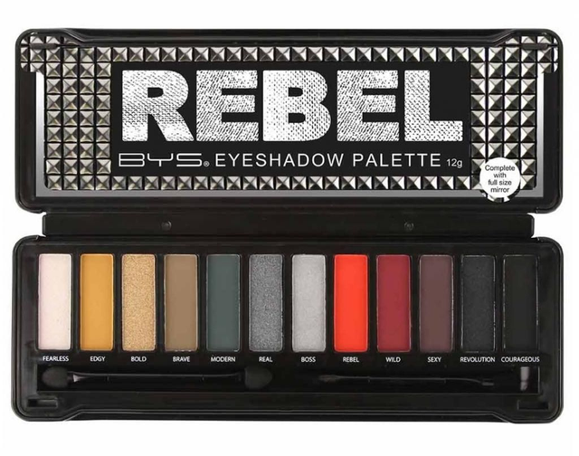 Palette 12 couleurs Rebel (BYS)