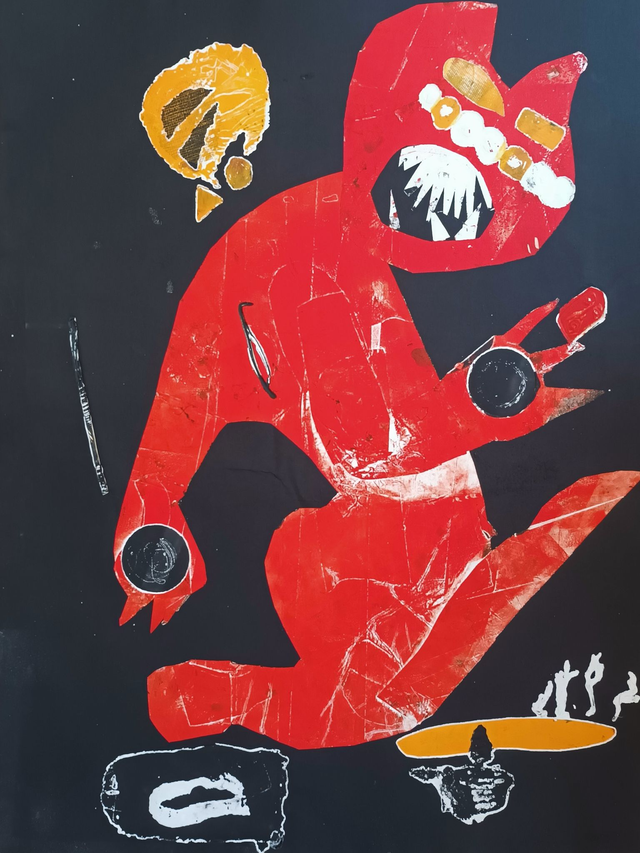 &#039;Red Carter&#039; by Jude Montague edition of one.