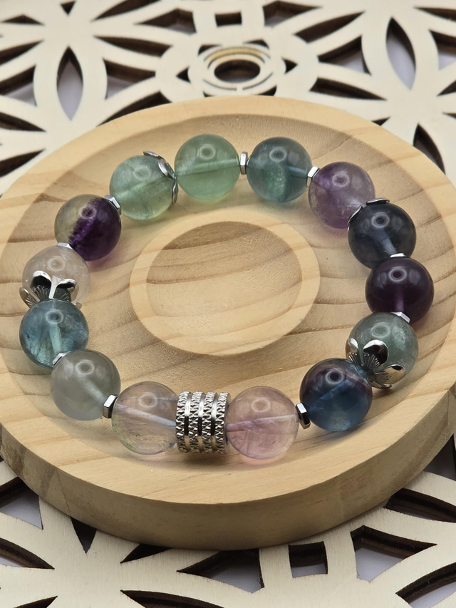 Bracelet Fluorite XL 1,2 cm 