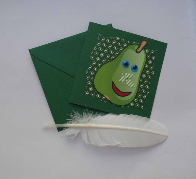 Une carte artisanale qui se fend la poire
