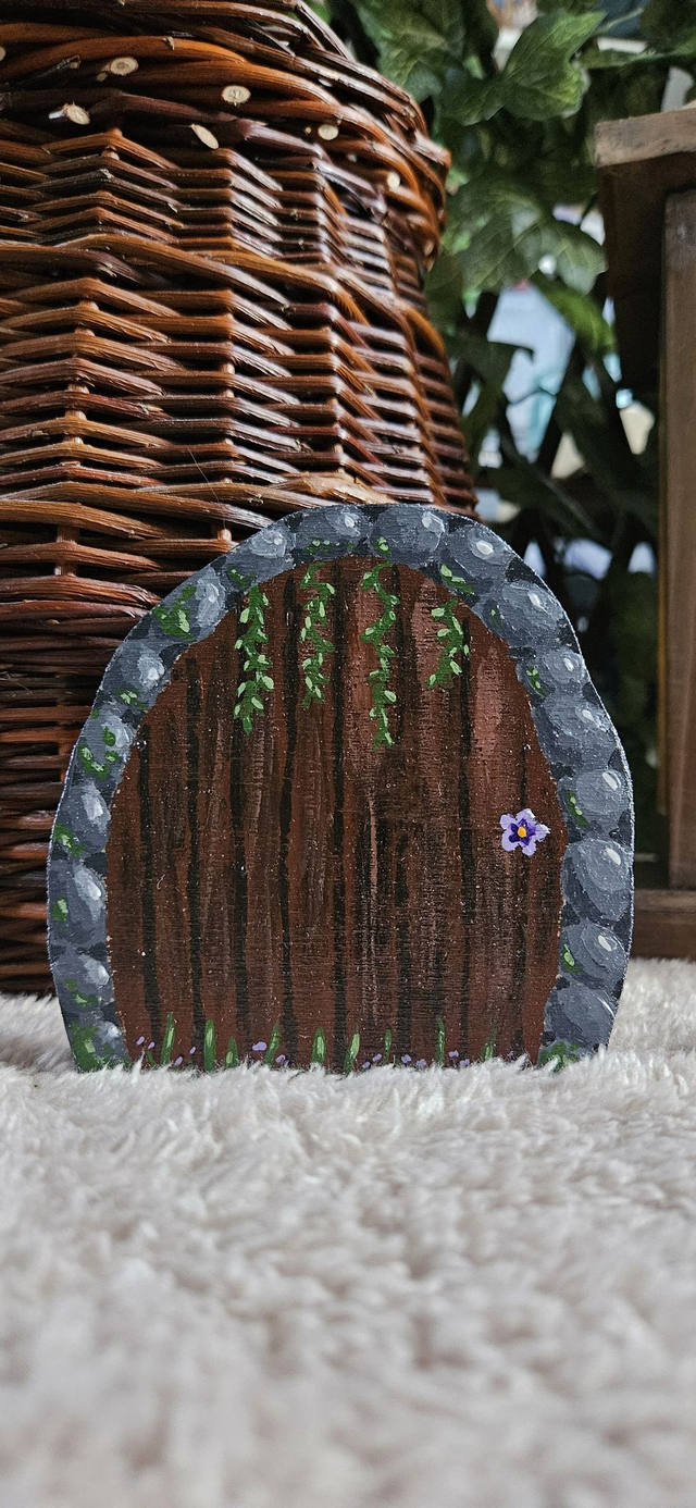 Illustration sur bois - L&#039;Herboriste