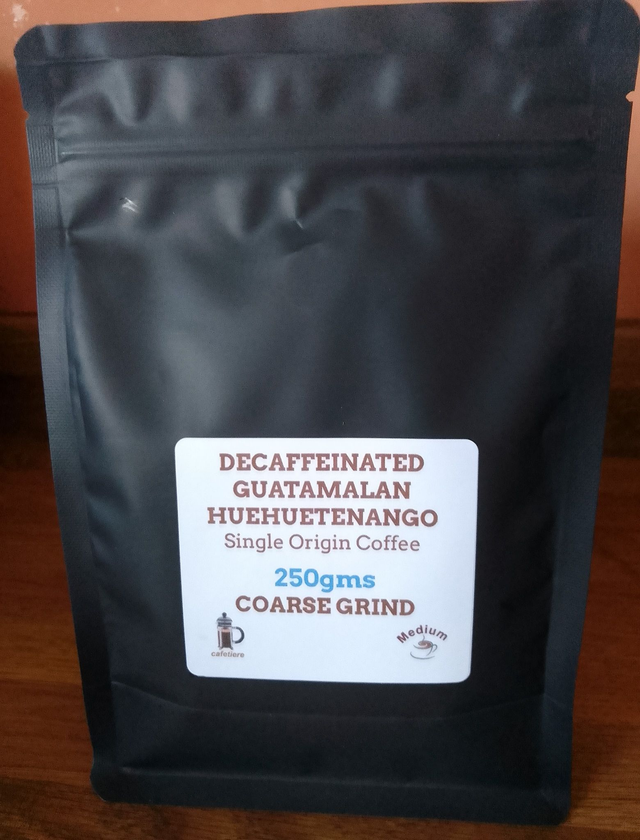 Guatemalan Huehuetenago Swiss Water Decaf