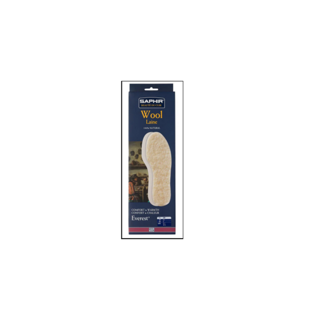 SAPHIR BEAUTE DU CUIR - EVEREST INSOLES - 100% PURE WOOL