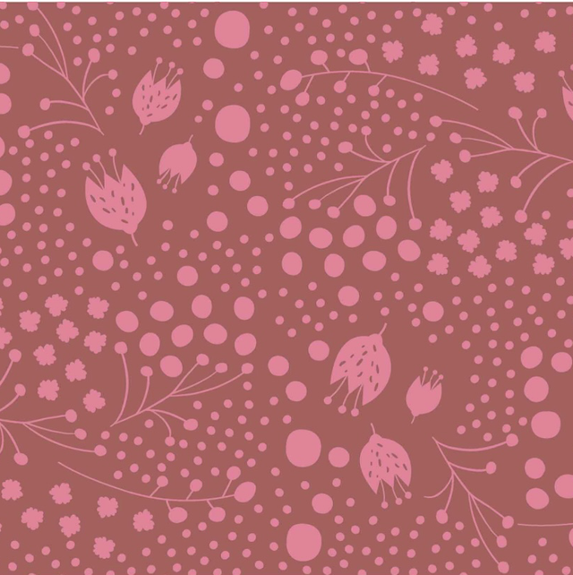 Musselin 0,5m Tulpi altrosa