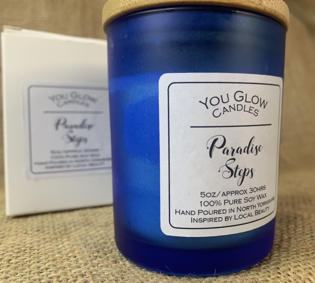 ‘Paradise Steps’ soy wax candle🧜🏻‍♀️