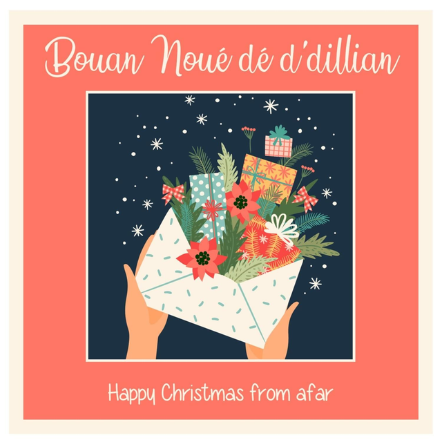 102 -CHRISTMAS CARD - Across the Miles