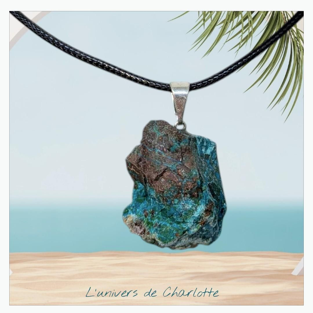 Pendentif &quot;Chrysocolle&quot; PN-131