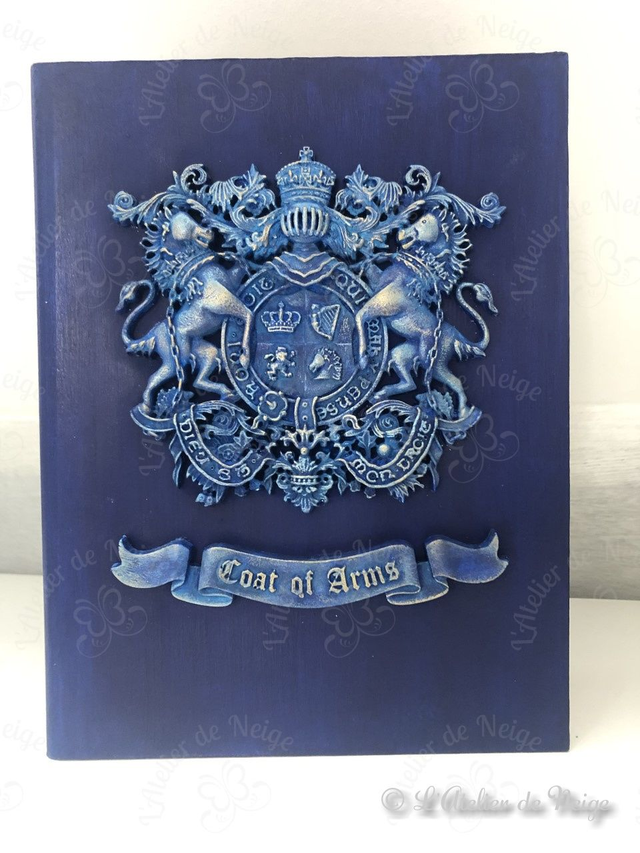 Coffret Faux Livre Blason