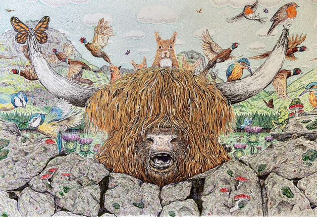 Summers day in glencoe (original)