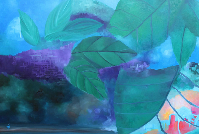 Huile sur toile | OVER THE CHAOS, LIFE