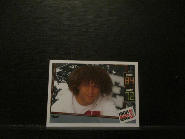 Chad (White Hoddie) - Character Card High School Musical 3 Senior Year Original Trading Card