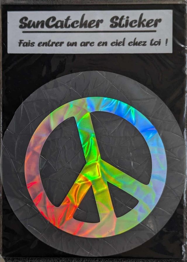 SunCatcher Stickers &quot;Peace &amp; Love&quot;