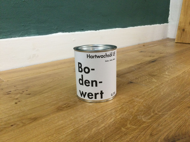 Bodenwert  Hartwachsöl Lösemittelfrei