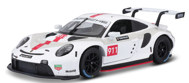  Porsche 911 RSR Rennversion weiss Bburago 1:24 