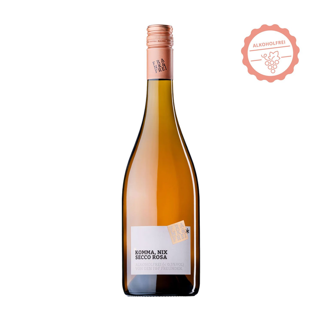 Frank & Frei Komma, Nix Secco Rosa trocken