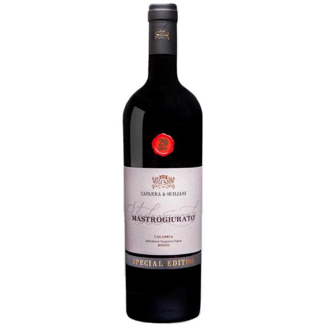 Caparra e Siciliani Mastrogiurato Cirò IGT 20 anni