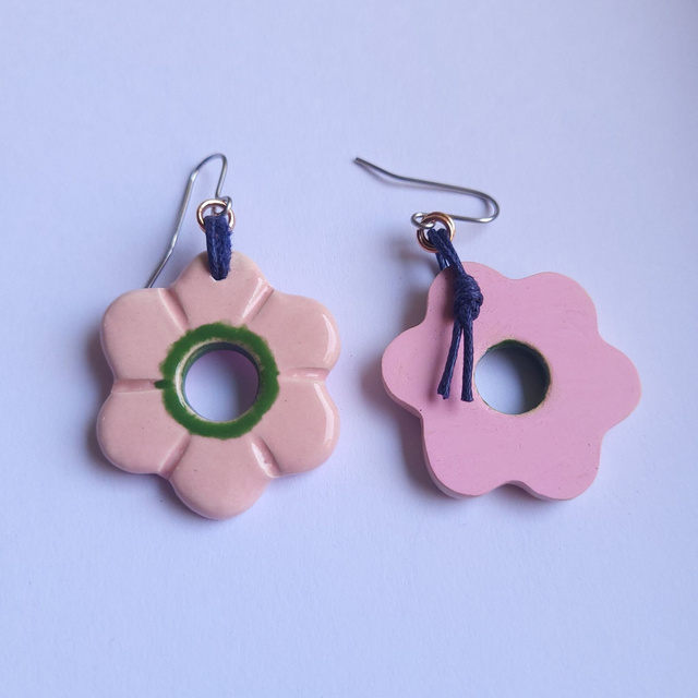 Flower Power Drop Earrings - 2 Colourways Available
