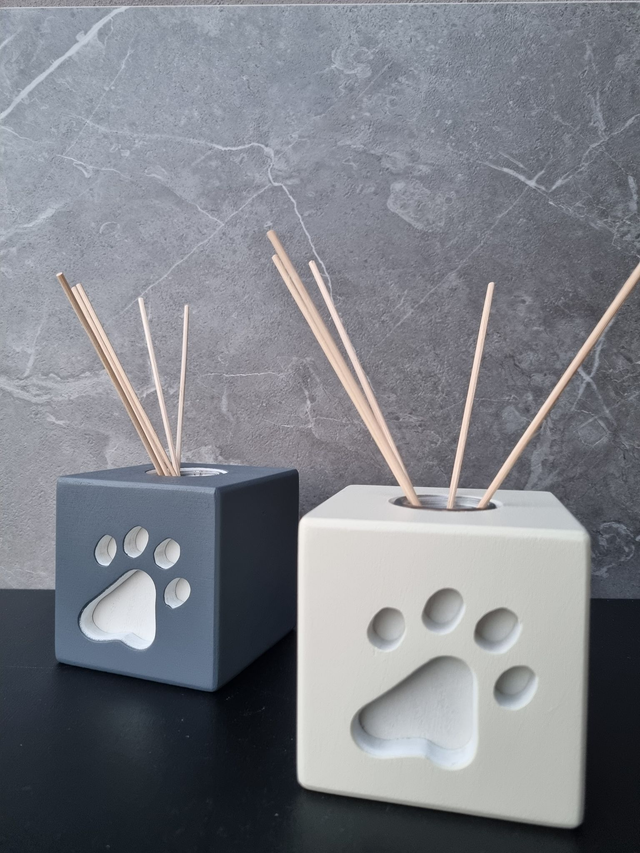 Diffusore Artigianale in Legno &quot;ZAMPA&quot; con Profumo in omaggio