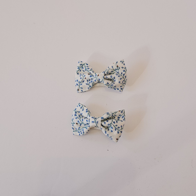 Mini Pinza Par Azul Flores