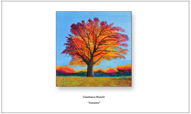 Litografia "Autunno"