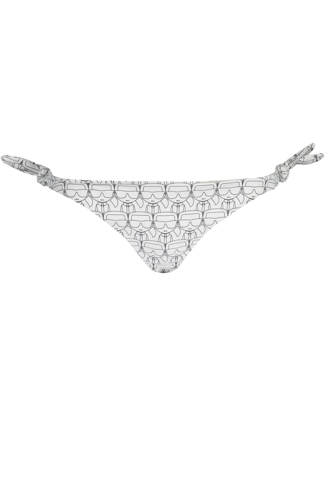 KARL LAGERFELD BEACHWEAR COSTUME PARTE SOTTO DONNA BIANCO