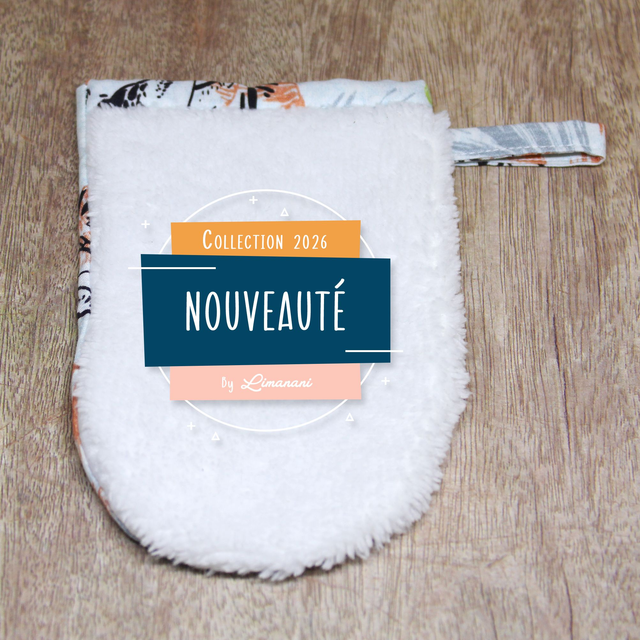 MĪKINĪ le petit gant de toilette pensé pour les petites mains