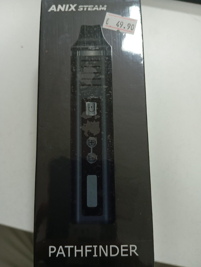 Vaporizador hierbas color blanco