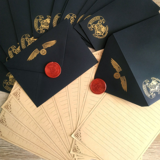 Papier à lettre Harry Potter