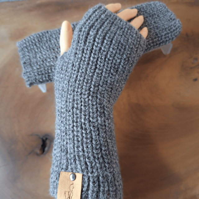 Mitaines gris foncé - collection immuable