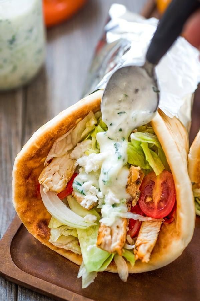 Chicken Gyro Wrap